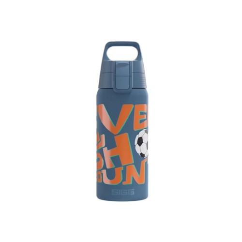 Sigg Παγούρι Θερμομονωτικό Ανοξείδωτο 0,5Lt Ballgame Μπλε Shield Therm One