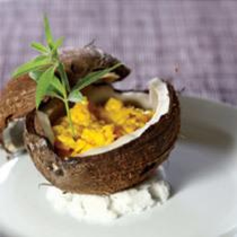 ΡΙΖΟΤΟ ΜΕ ΣΑΦΡΑΝ ΚΑΙ ΤΥΡΙ ΜΑΣΚΑΡΠΟΝΕ