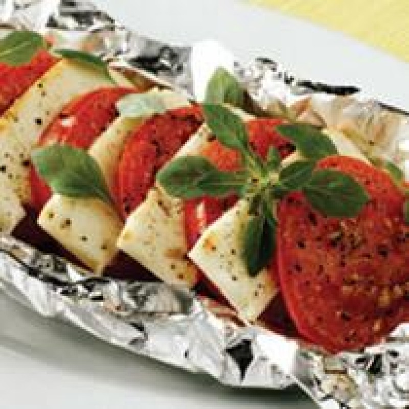 ΤΥΡΙ ΨΗΤΟ ΜΕ ΝΤΟΜΑΤΑ ΣΤΟ ΑΛΟΥΜΙΝΟΧΑΡΤΟ