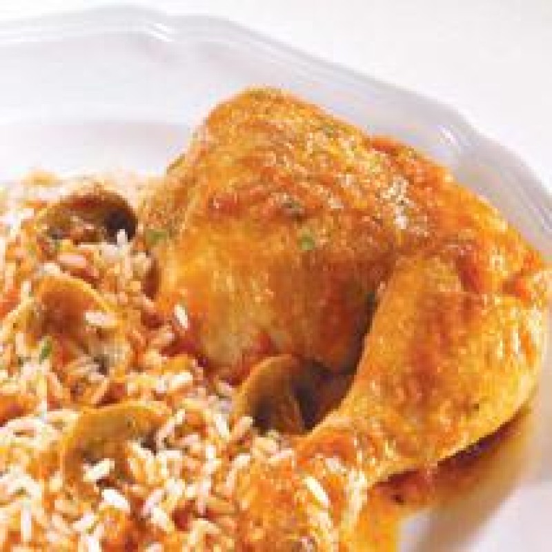 ΚΟΤΟΠΟΥΛΟ ΚΟΚΚΙΝΙΣΤΟ ΜΕ ΜΑΝΙΤΑΡΙΑ ΚΑΙ ΚΡΑΣΙ