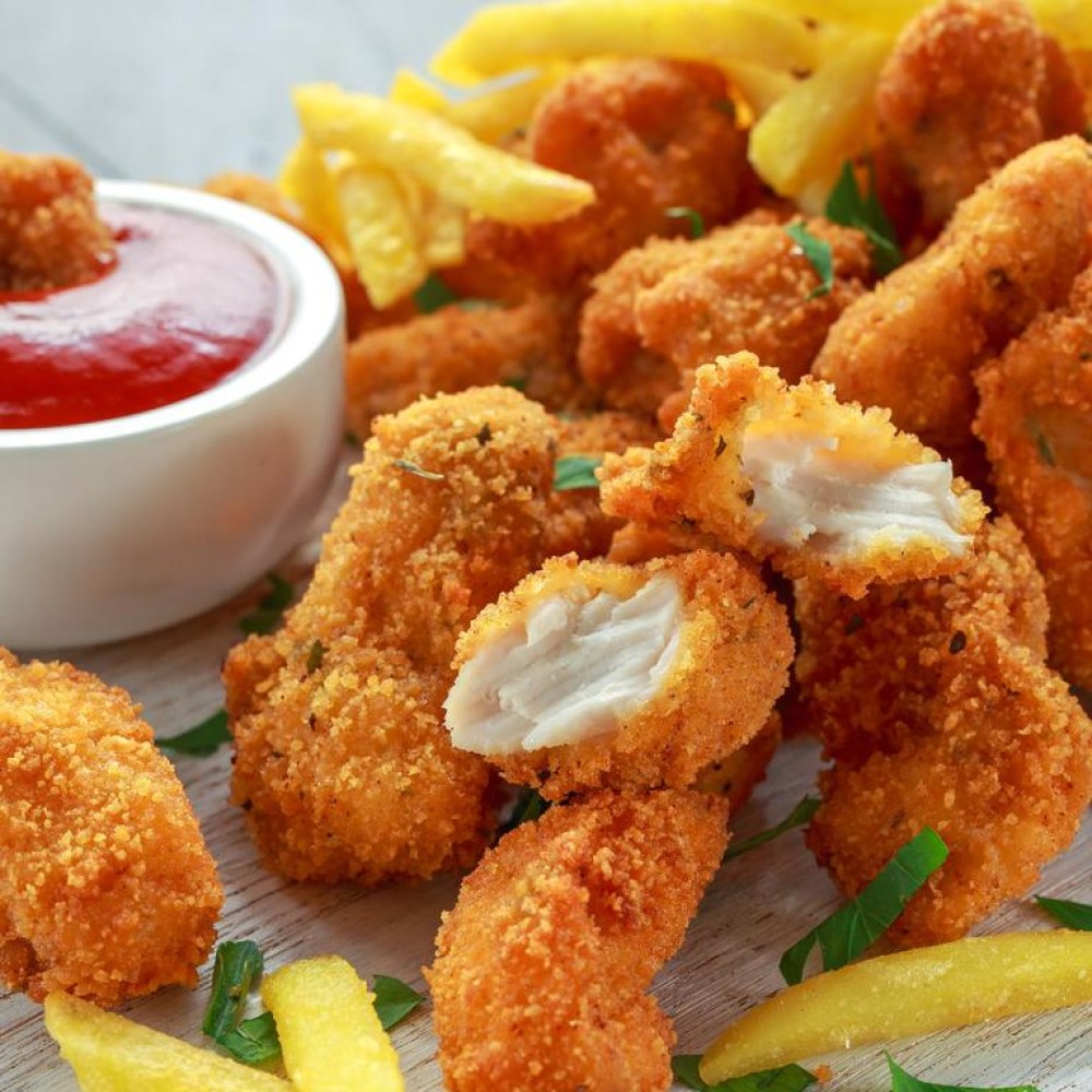 ΣΠΙΤΙΚΑ ΤΡΑΓΑΝΑ CHICKEN NUGGETS ΣΕ AIR FRYER