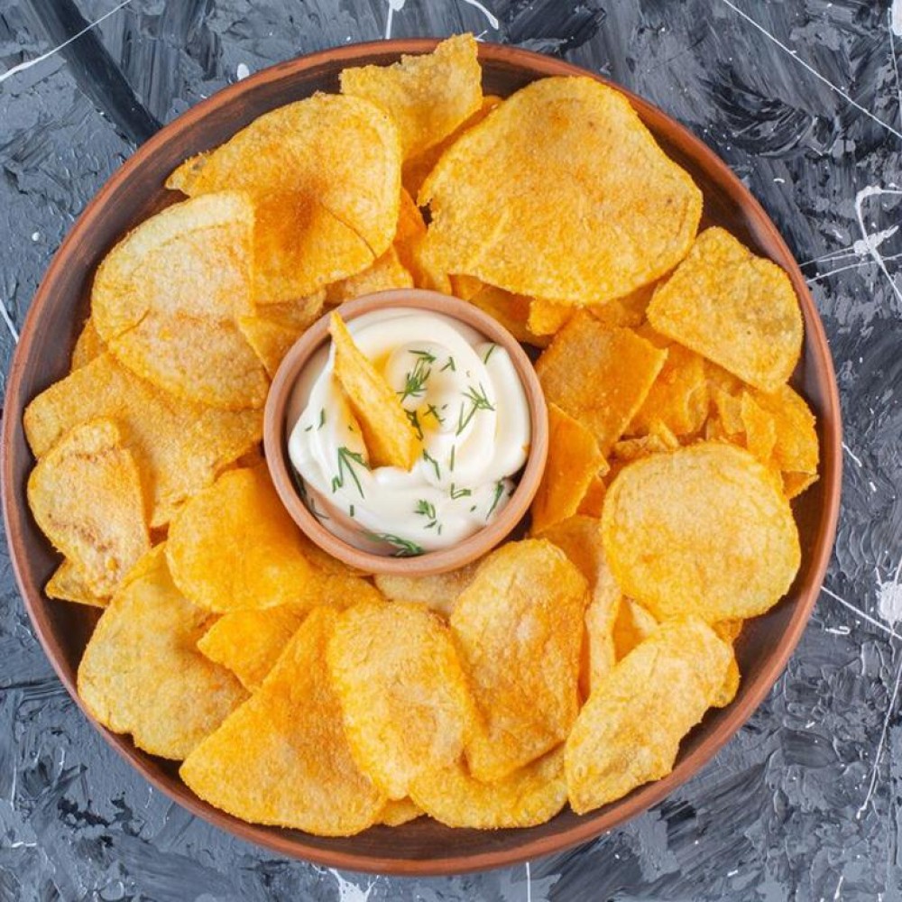 ΣΠΙΤΙΚΑ CHIPS ΠΑΤΑΤΑΣ ΣΤΟ AIR FRYER