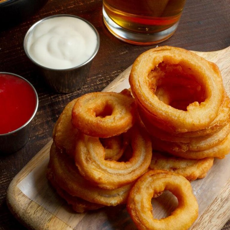 ONION RINGS ΣΕ AIR FRYER