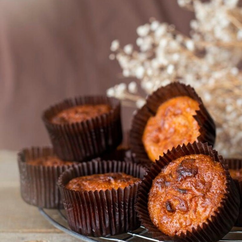 MUFFINS ΜΕ ΣΟΚΟΛΑΤΑ ΣΤΟ AIR FRYER