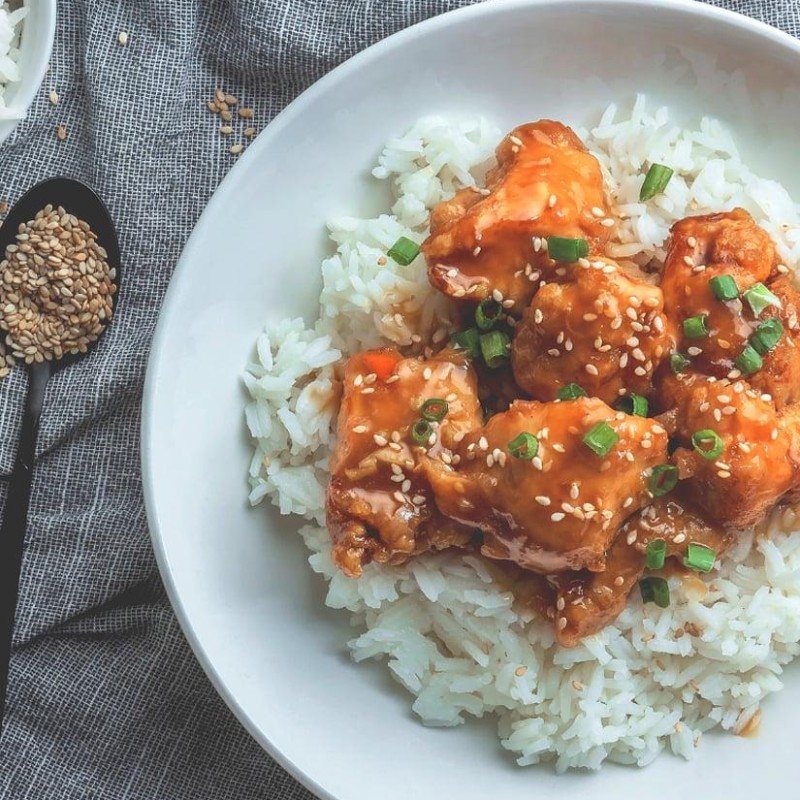 ΖΟΥΜΕΡΟ ΚΟΤΟΠΟΥΛΟ ΜΕ ORIENTAL ΜΑΡΙΝΑΔΑ ΣΤΟ AIR FRYER