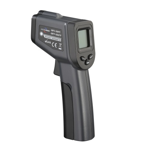 Kuchenprofi Ψηφιακό Θερμόμετρο Επιφανειών με Υπέρυθρες Μαύρο