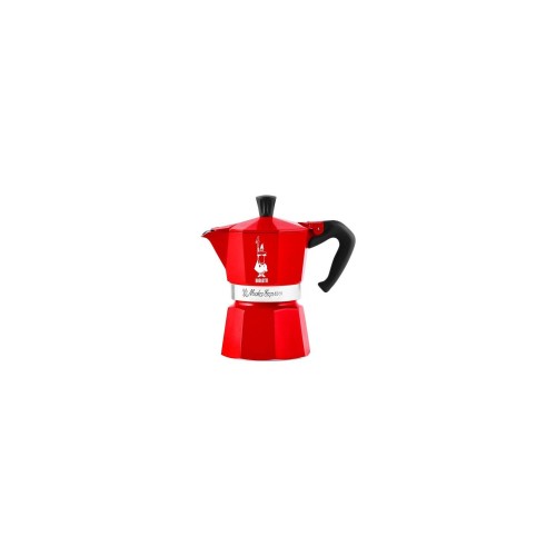 Bialetti Καφετιέρα Moka Express 3 Φλιτζ. Κόκκινη Nutcracker-Αλουμινίου