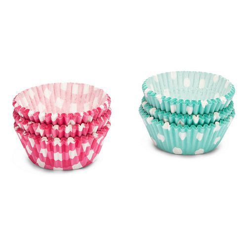 Patisse - Σετ 200 Τεμαχίων Χάρτινες Θήκες Cupcakes 5cm Καρό-Πουά