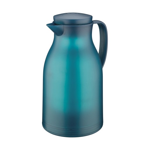 Cilio Θερμομονωτική Κανάτα 950ml Τιρκουάζ Με Γυάλινα Τοιχώματα 23,5cm Monza