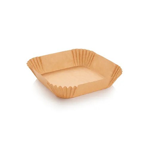 Tescoma Χάρτινες Φόρμες 20x20cm Τετράγωνες για Air Fryer Delicia Σετ 50 Τεμαχίων