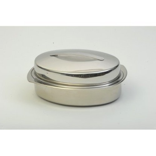 Cook-Shop Γάστρα 6Lt με Βαθύ Καπάκι - Ανοξείδωτη