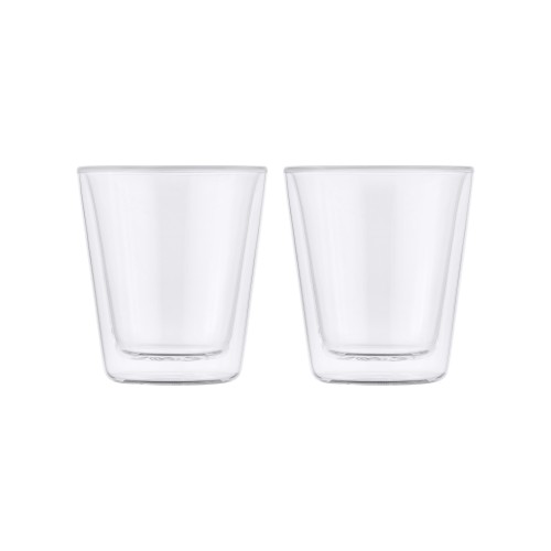 Maxwell& Williams Blend Κούπες Καφέ/Τσαγιού 200ml Κωνικές με Διπλά Τοιχώματα Σε Συσκευασία Δώρου-Σετ 2 Τεμαχίων