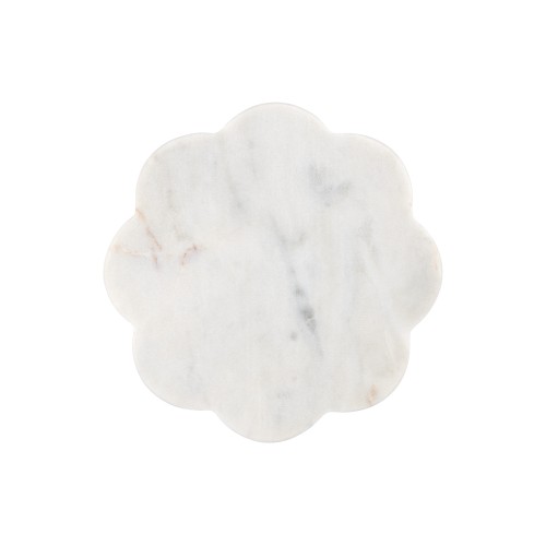 Maxwell & Williams Σουβέρ 11,5cm Scallop Λευκό Collective - Μαρμάρινο