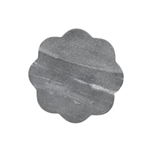 Maxwell & Williams Σουβέρ 11,5cm Scallop Ανθρακί Collective - Μαρμάρινο