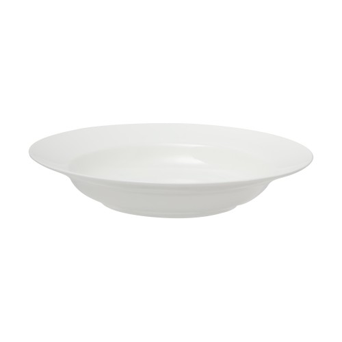 Maxwell & Williams Πιάτο Σούπας 23cm Rim White Basics - Πορσελάνη