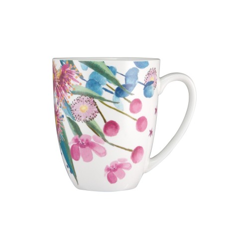 Maxwell & Williams Κούπα 420ml Λευκή με Σχέδιο Royal Botanic Gardens Eucalyptus Bloom Πορσελάνη