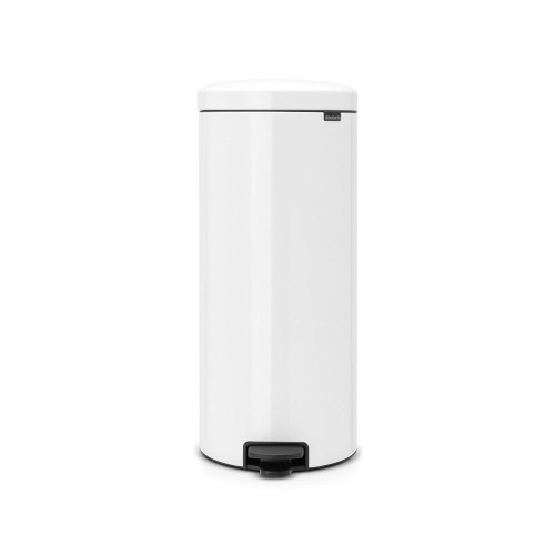 Brabantia Κάδος Απορριμμάτων Λευκό Με Πεντάλ New Icon 30Lt - 080.1117/85