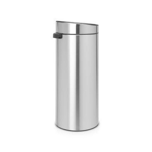 Brabantia Κάδος Απορριμμάτων Touch Bin 30Lt Ματ Ανοξείδωτο - 080.1153/49