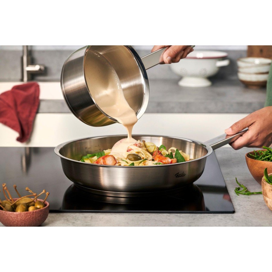 Fissler Τηγάνι Ανοξείδωτο Original Profi 24cm - Με Novogrill