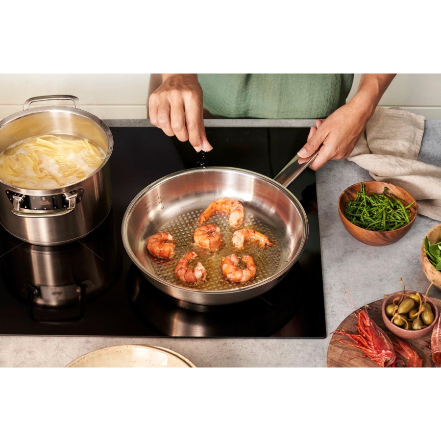 Fissler Τηγάνι Ανοξείδωτο Original Profi 24cm - Με Novogrill