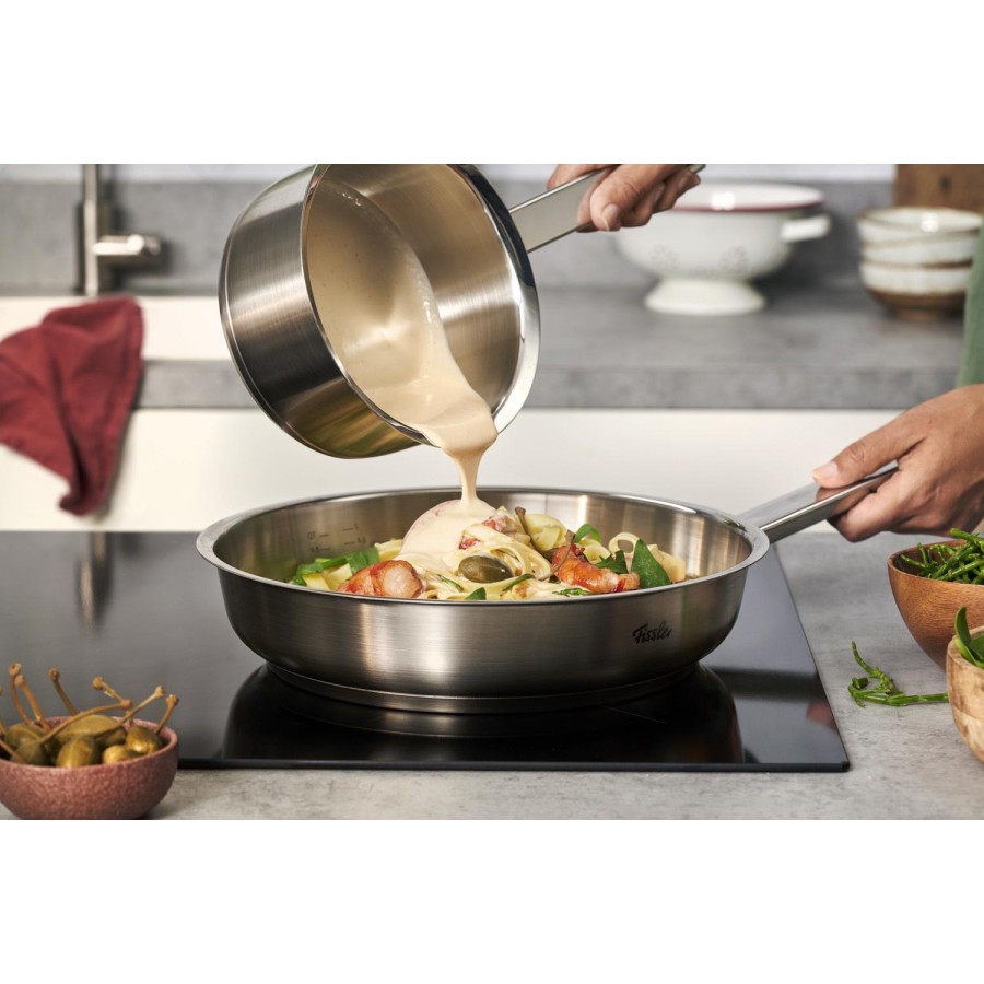 Fissler Τηγάνι Ανοξείδωτο Original Profi 28cm - Με Novogrill