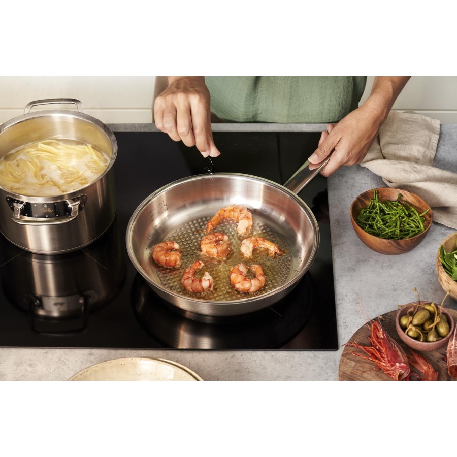 Fissler Τηγάνι Ανοξείδωτο Original Profi 28cm - Με Novogrill