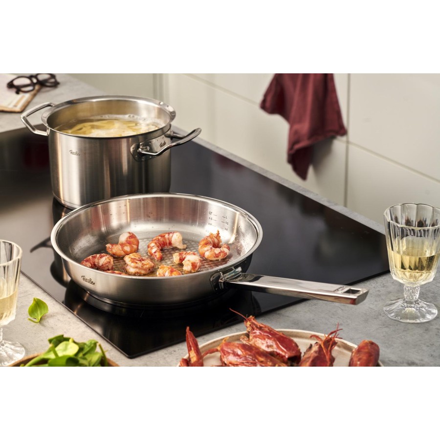 Fissler Τηγάνι Ανοξείδωτο Original Profi 28cm - Με Novogrill