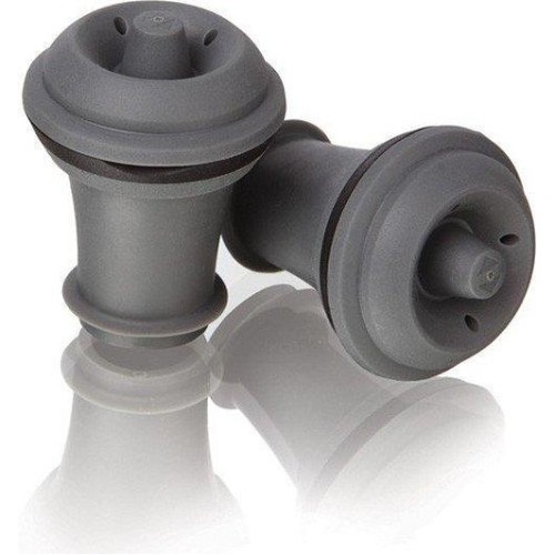 Vacuvin Πώματα Γκρι Vacuum Saver - Σετ 2 Τεμαχίων