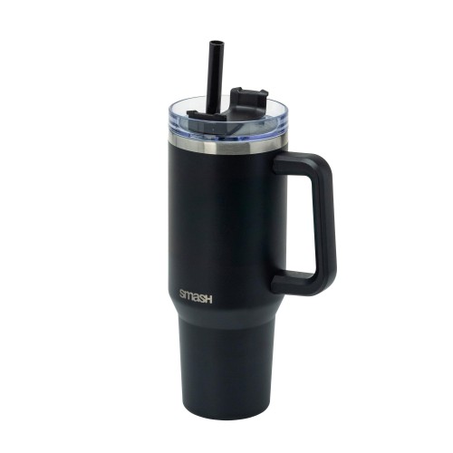 Smash Κούπα Θερμ/κη με Λαβή 1,2Lt Μαύρη Mega Tumbler - Ανοξείδωτη