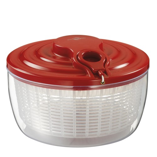Kuchenprofi Στραγγιστήρι Σαλάτας 24cm - 3 Lt Wave Κόκκινο Συνθετικό