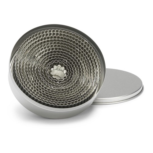 Patisse Κουπ-Πατ Στρογγυλά Οδοντωτά ''Notch'' Σετ 14 Τεμαχίων