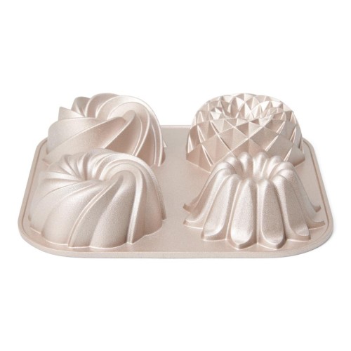 Patisse Φόρμα για 4 Κέικ 24cm από Χυτό Αλουμίνιο