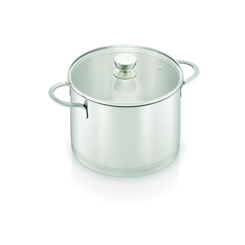 Cook-Shop Μαρμίτα 24cm - 6,5Lt Με Καπάκι ECO - Ανοξείδωτη