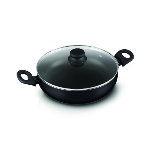 Cook-Shop Πλακερό Αντικολλητικό Μαύρο 28cm - 4,2Lt