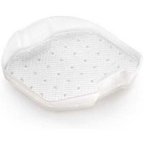 Lekue Σκεύος/Εξάρτημα Ατμού από Σιλικόνη 3x14x15cm Λευκό