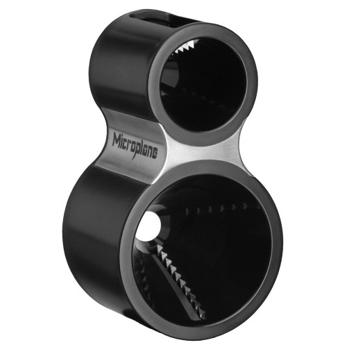 Microplane Κόφτης Σπιράλ Μαύρος Με Ανοξείδωτες Λεπίδες 13,5x7,5x5,8cm