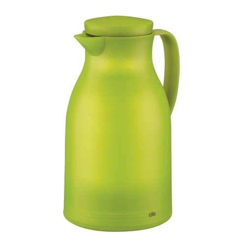 Cilio Θερμομονωτική Κανάτα 950ml Πράσινη Με Γυάλινα Τοιχώματα 23,5cm Monza