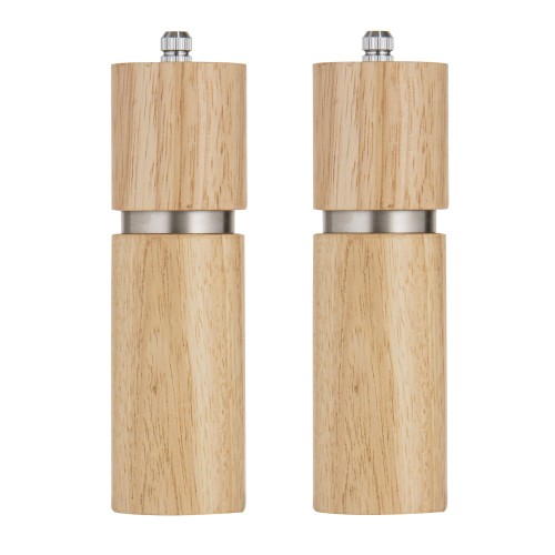 Ladelle Μύλοι Αλατιού & Πιπεριού 16,5cm Blonde Gather Ξύλινοι - Σετ 2 Τεμαχίων