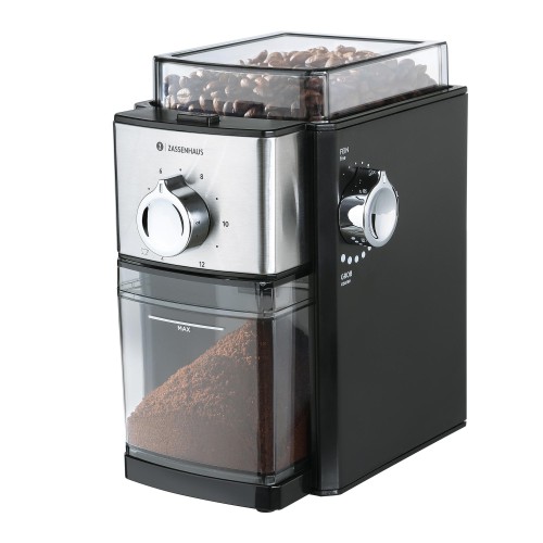 Zassenhaus Ηλεκτρικός Μύλος Καφέ Kingston Steel 19x13,5x21cm - 150W