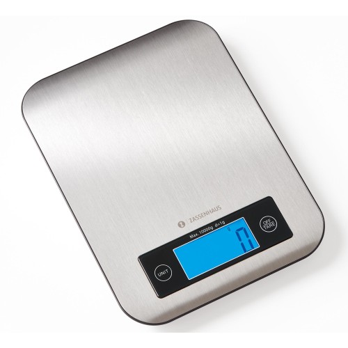 Zassenhaus Pure Ψηφιακή Ζυγαριά Κουζίνας 10kg Inox