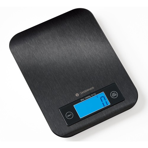 Zassenhaus Pure Ψηφιακή Ζυγαριά Κουζίνας 10kg Ανθρακί