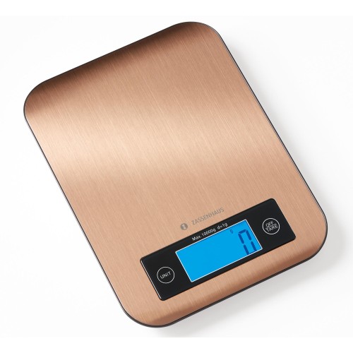Zassenhaus Pure Ψηφιακή Ζυγαριά Κουζίνας 10kg Copper (χρώμα χαλκού)