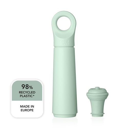 Vacuvin Αντλία Αφαίρεσης Αέρα Loop Jade 22cm - Ανακυκλωμένο Πλαστικό