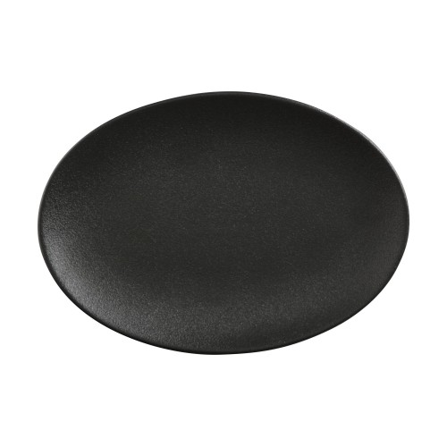 Maxwell & Williams Πιατέλα Οβάλ Μαύρη Caviar 35x25cm