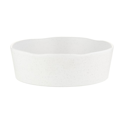 Maxwell & Williams Σαλατιέρα 25x8cm Λευκή Speckle Πορσελάνης Onni