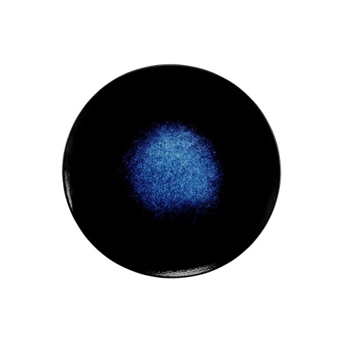 Maxwell & Williams Πιάτο Φαγητού 27,5cm Κουπέ Μπλε Midnight Caviar Πορσελάνης