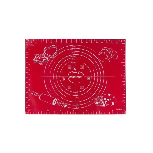 Mastrad Επιφάνεια Ψησίματος Κόκκινη 40x60cm - Σιλικόνη