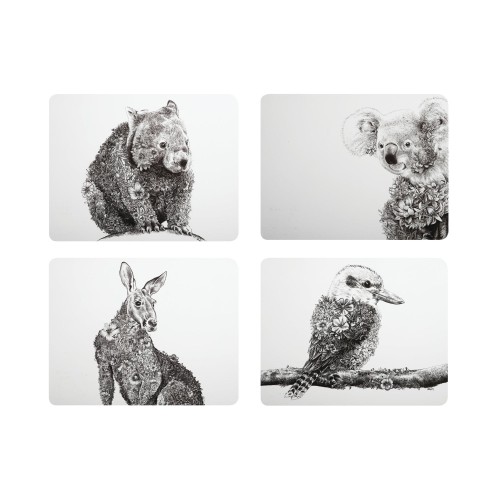 Maxwell & Williams Σετ 4 Τεμαχίων Σουπλά 34x26,5cm Marini Ferlazzo Mdf - Σε Συσκευασία Δώρου