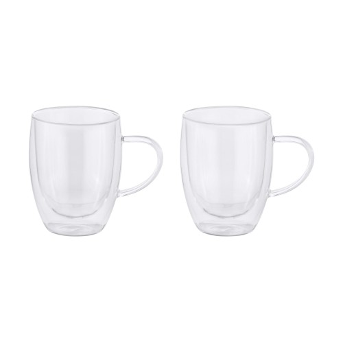 Maxwell& Williams Blend Κούπα Καφέ/Τσαγιού 350ml με Διπλά Τοιχώματα Σε Συσκευασία Δώρου-Σετ 2 Τεμαχίων