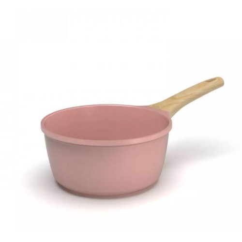 Cookut Κατσαρολάκι Αντικολλητικό 16cm Ροζ Marshmallow